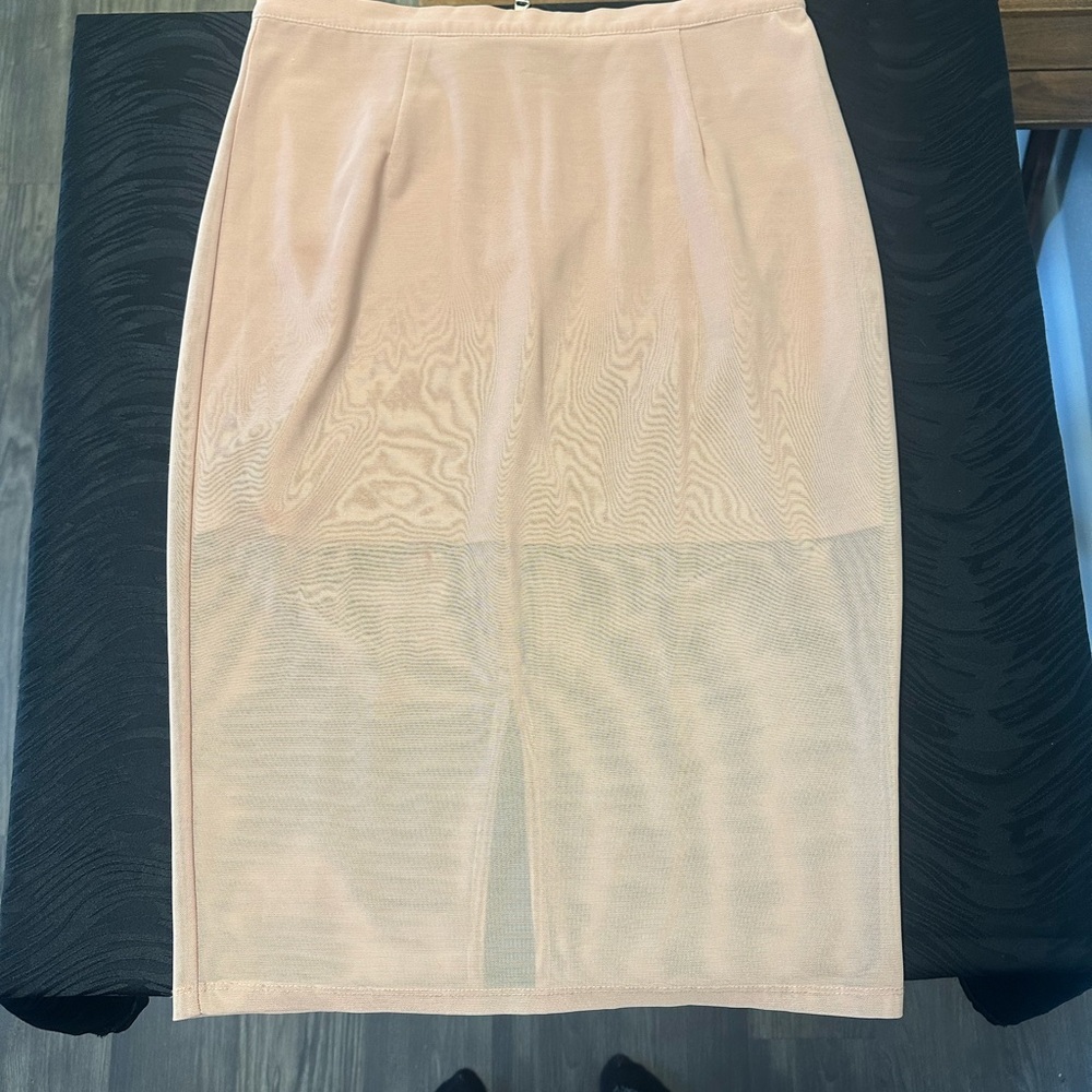 Elegant light pink Skirt
